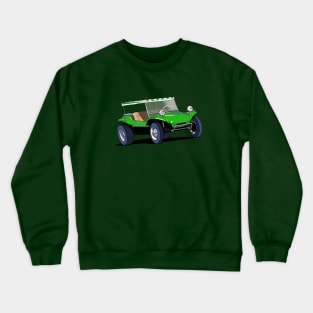 Dune Buggy in green Crewneck Sweatshirt